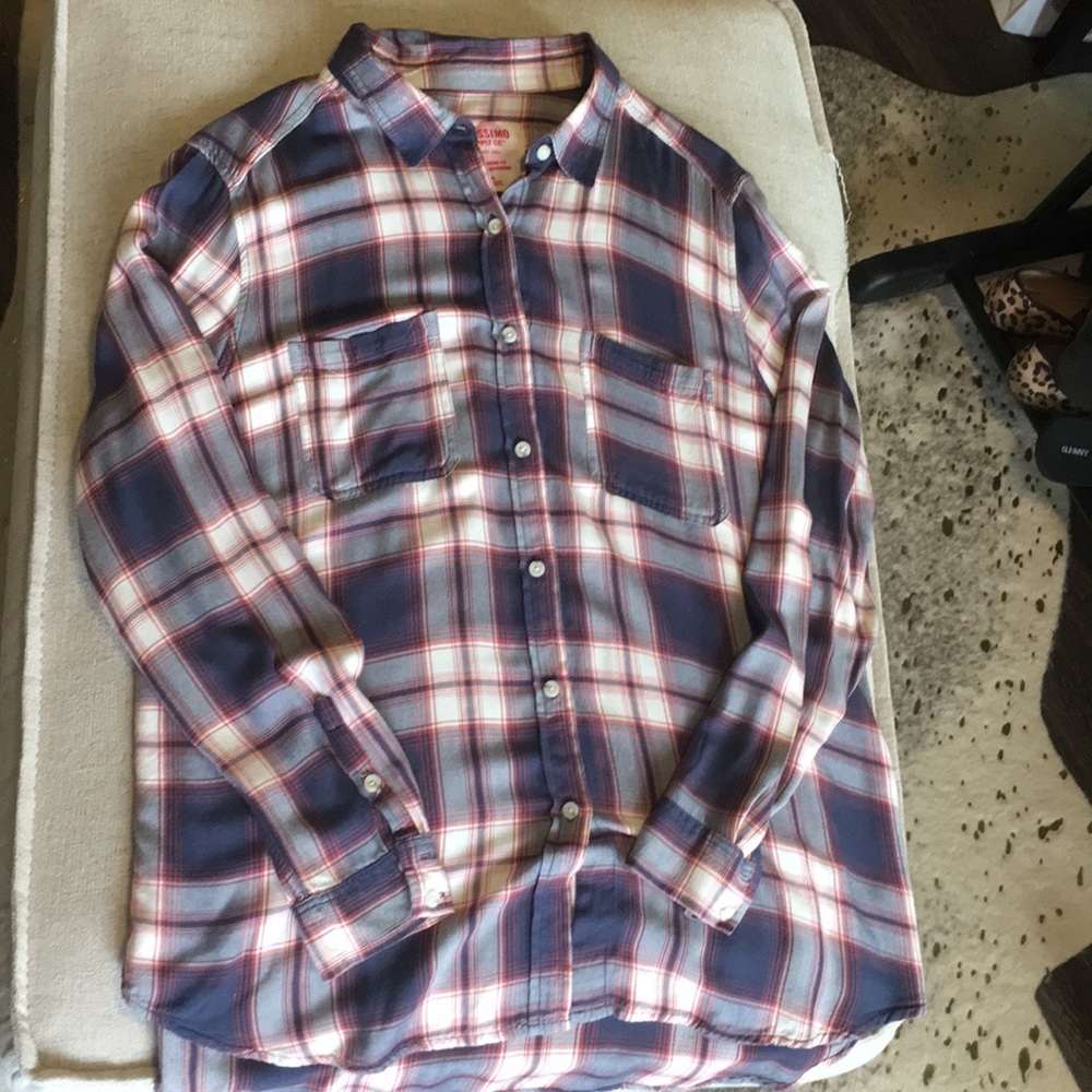 Boyfriend fit flannel